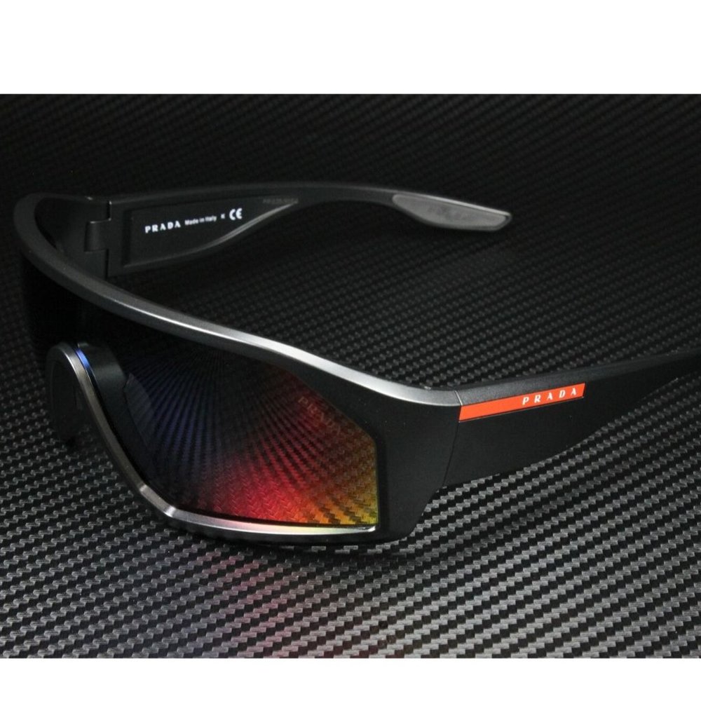 Prada Linea Dark Multi Color Men's Sunglasses